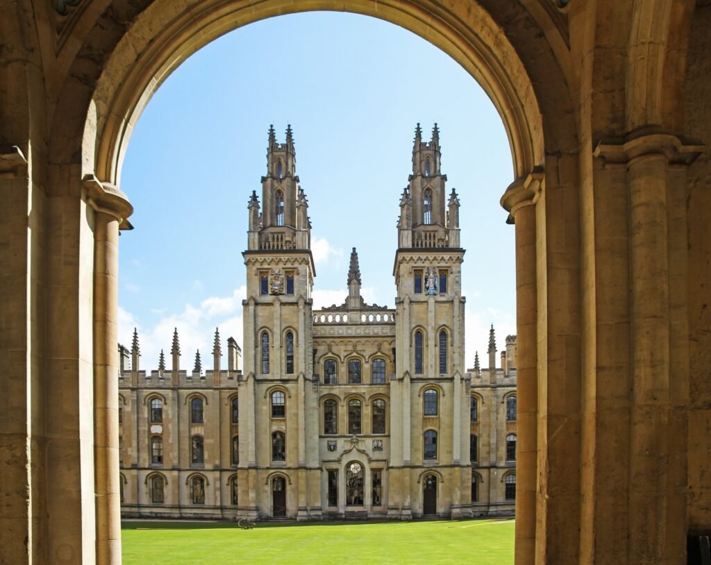 Windsor through an arch